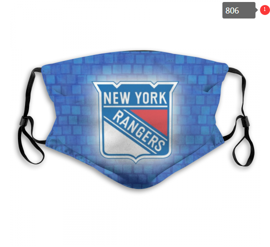 NHL New York Rangers #4 Dust mask with filter